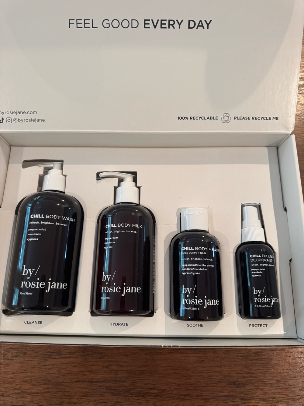 Feel Good Every Day Gift Set - Minimal White Box